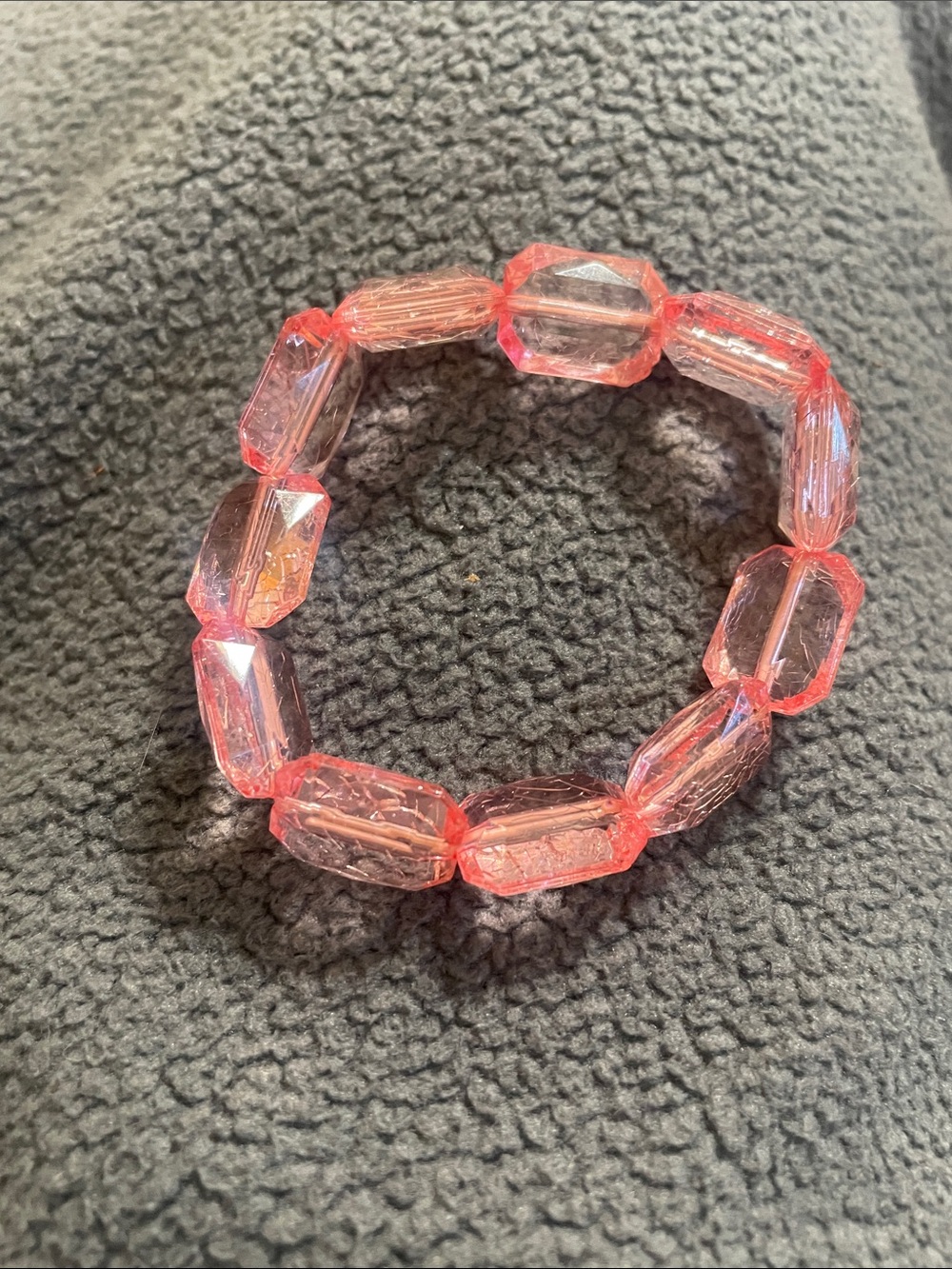 Pink Beaded Bracelet